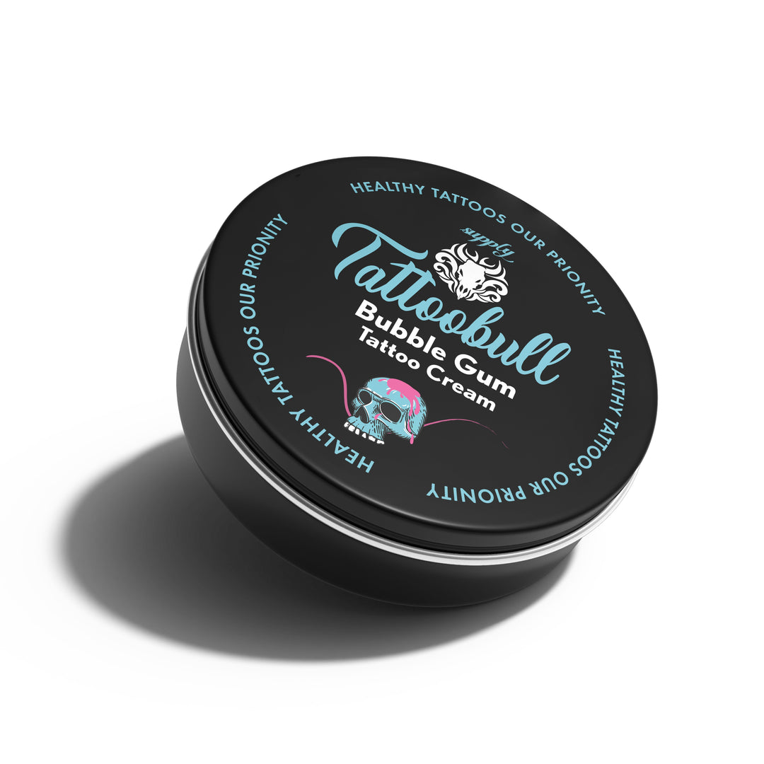 Bull Bubble Gum Tattoo Ointment and Aftercare