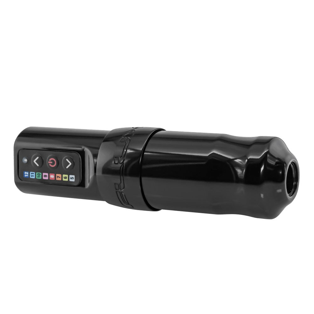 FK Irons Spektra Flux Stealth with 2 PowerBolt Wireless Tattoo Machine