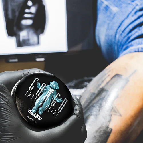 Ganga Glide x Dynamic Tattoo Butter Balm Nachsorge