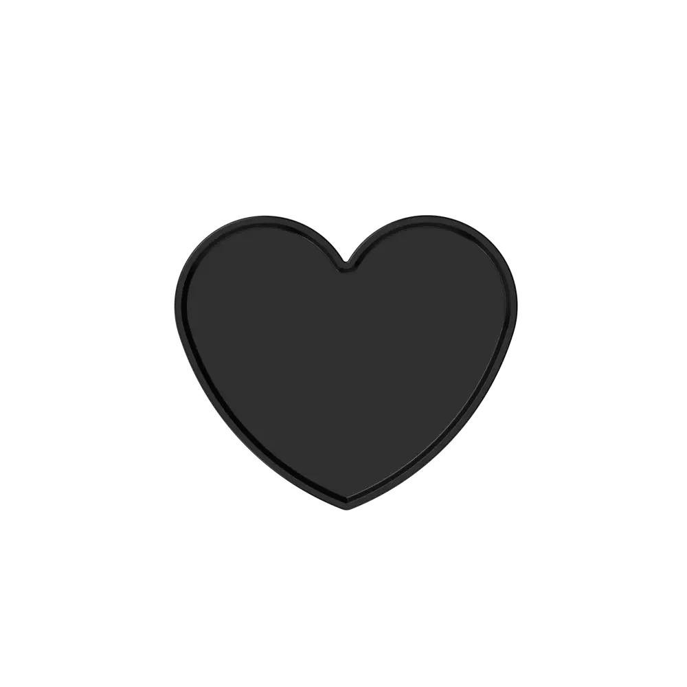 Ghost Heart Tray Top