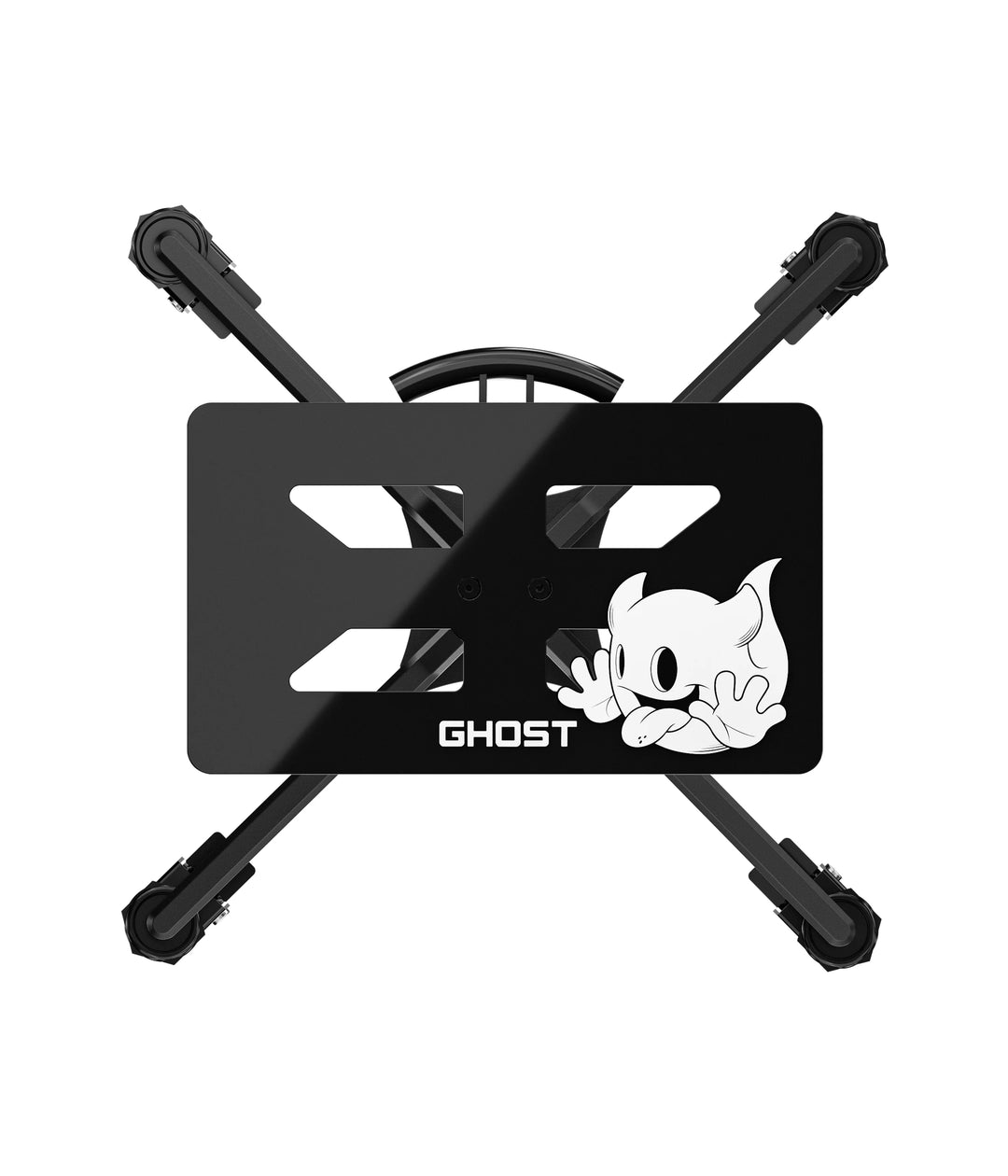 Ghost Studio Base tattoo workstation with gas-strut foot pedal actuation
