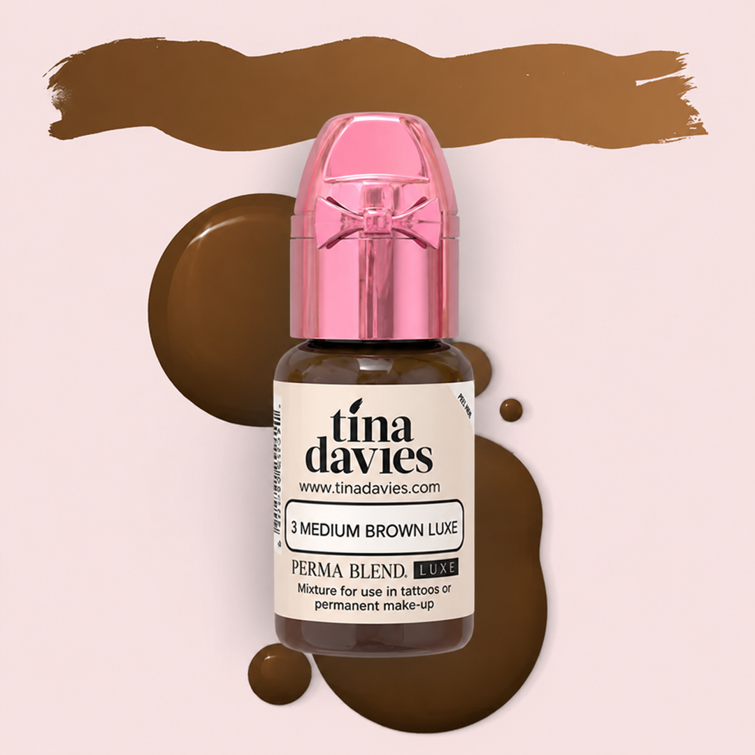 Perma Blend x Tina Davies — Medium Brown Brow Pigment