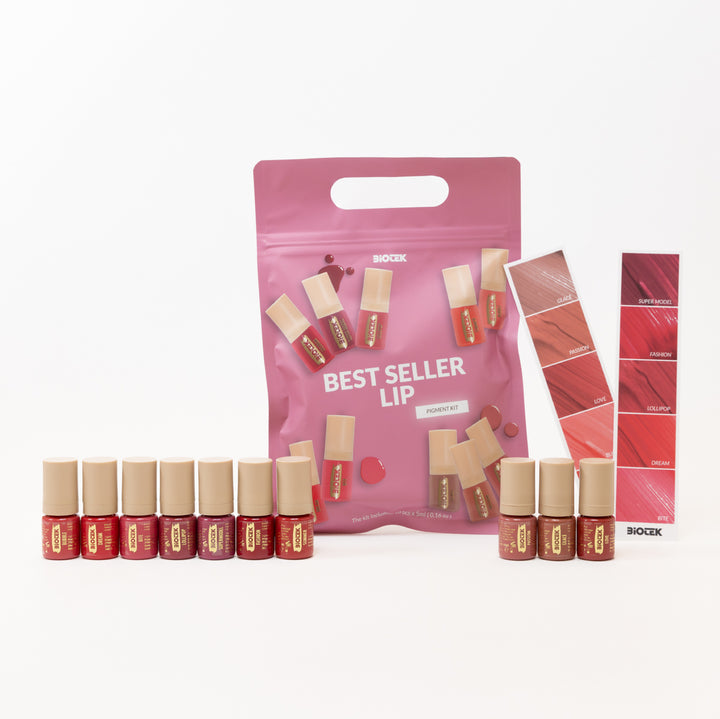Biotek Bestseller Lip Kit of 10 pigments