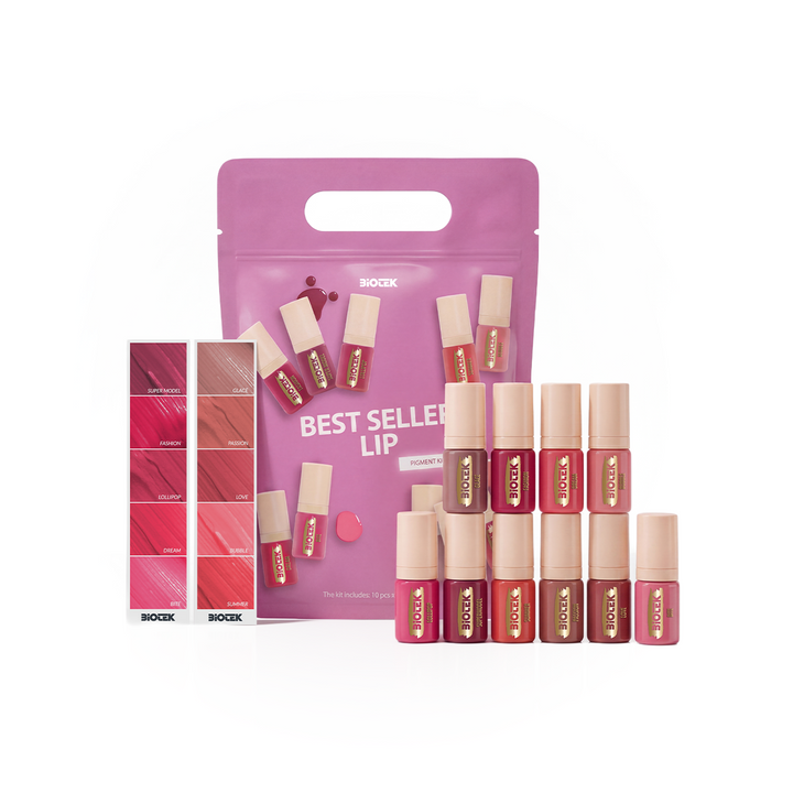 Biotek Bestseller Lip Kit of 10 pigments