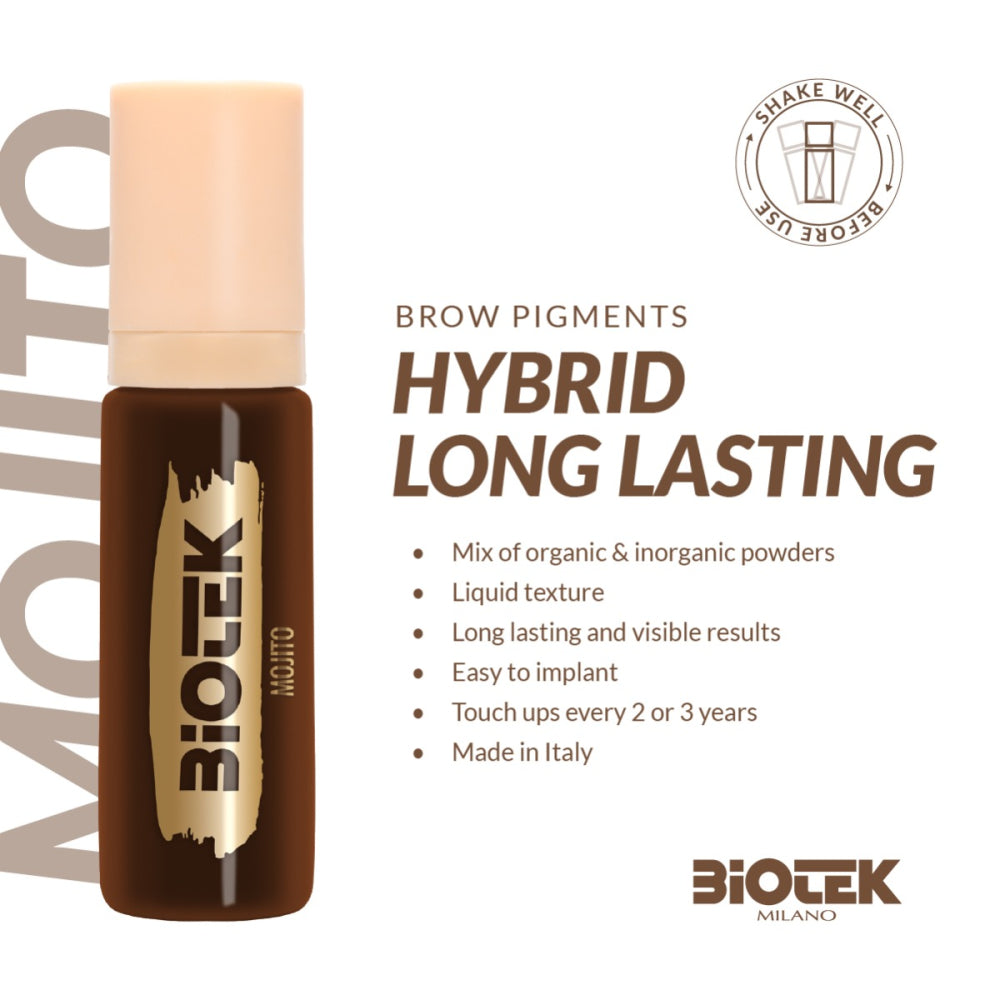 Biotek - Hybrid Long Lasting Eyebrow Pigment - Mojito