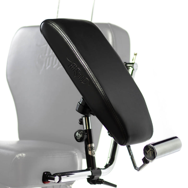 TATSoul Oros Link Tattoo Chair Arm Rest Black - Main View