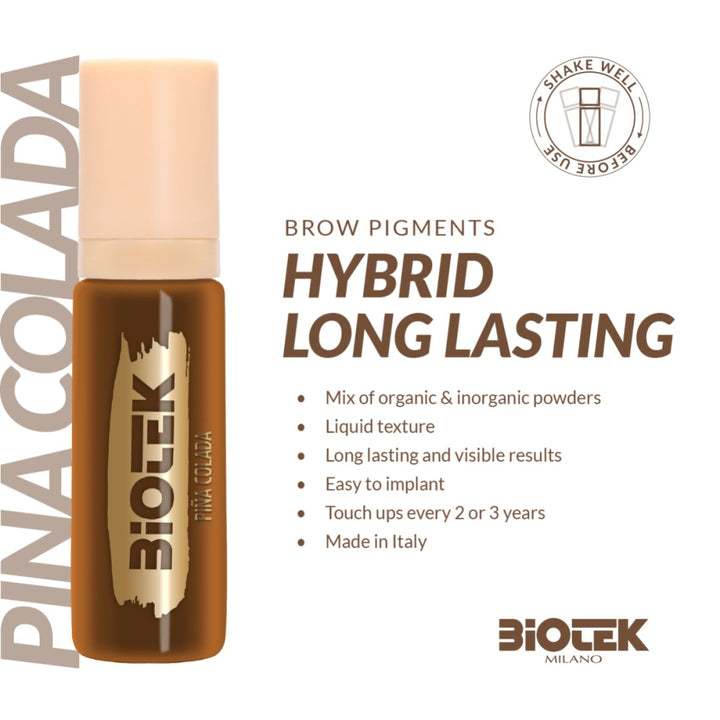 Biotek - Hybrid Long Lasting Eyebrow Pigment - Piña Colada