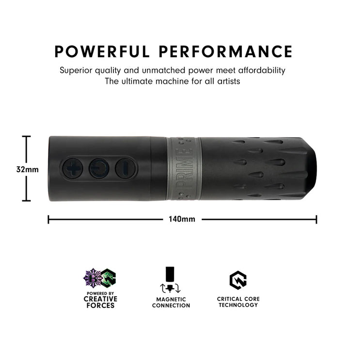 Prime x Critical Pen Wireless Tattoo Machine