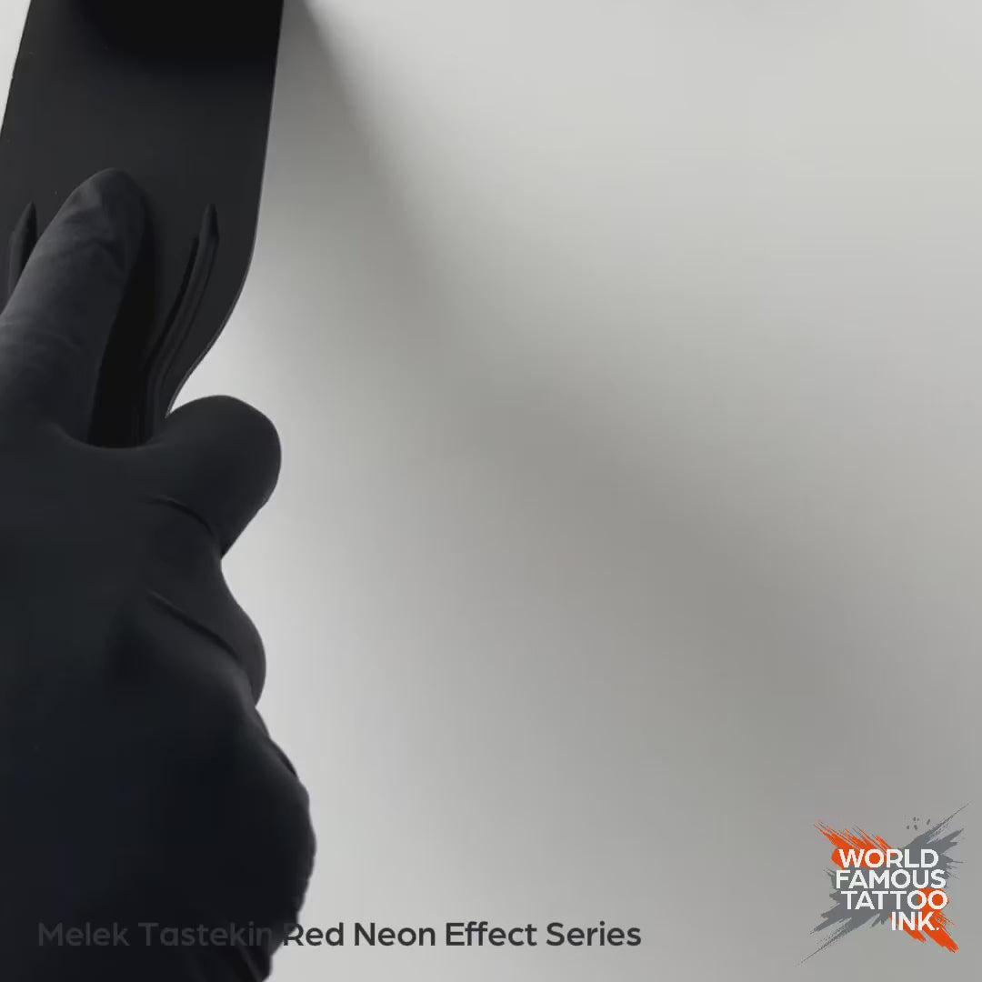 World Famous 6 Bottles Melek Tastekin Red Neon Effect Series