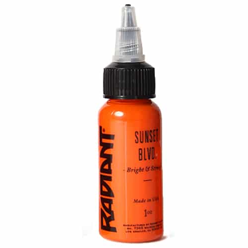 Radiant Colors 6 x 1/2oz Tattoo Ink Set