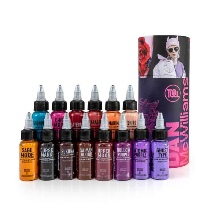 Radiant Dan McWilliams Signature Set 14 bottles 1oz