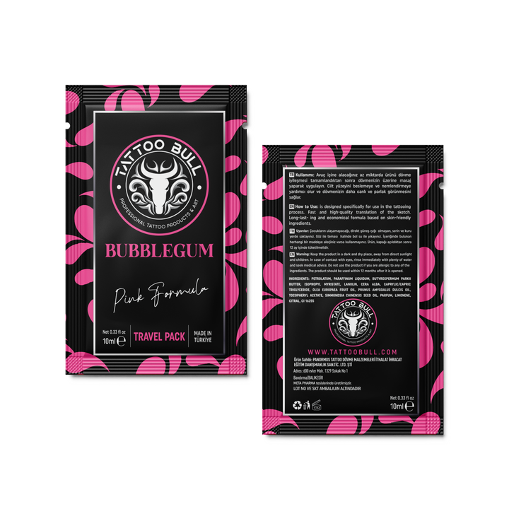 Pommade et soins de tatouage Bull Bubble Gum, étui de 60