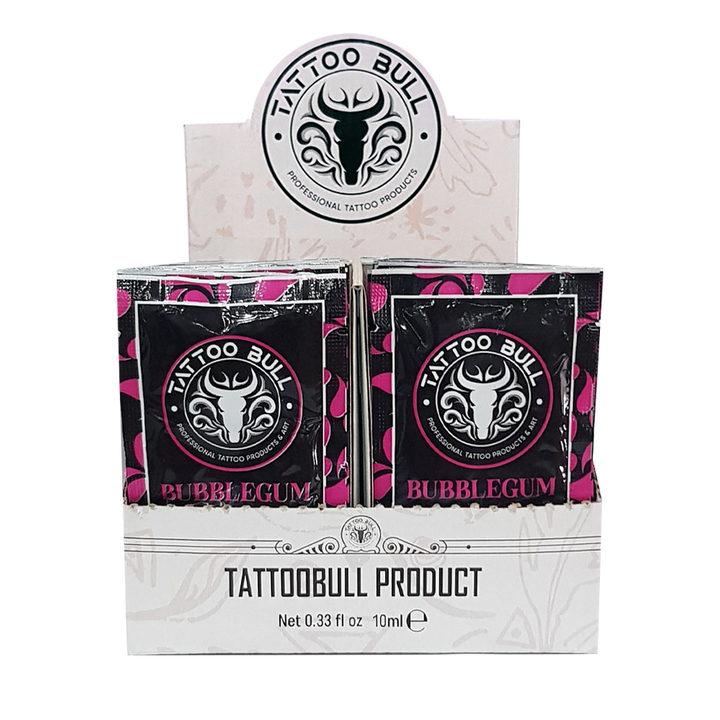 Bull Bubble Gum Tattoo Ointment and Aftercare Case of 60