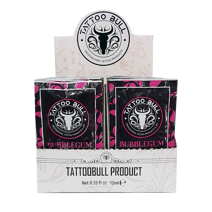 Bull Bubble Gum Tattoo-Salbe und Nachsorge, 60er-Packung