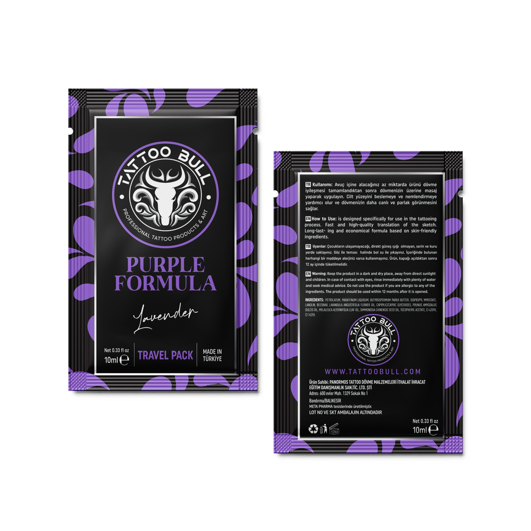 Bull Purple Formula Tattoo Ointment and Aftercare Case of 60