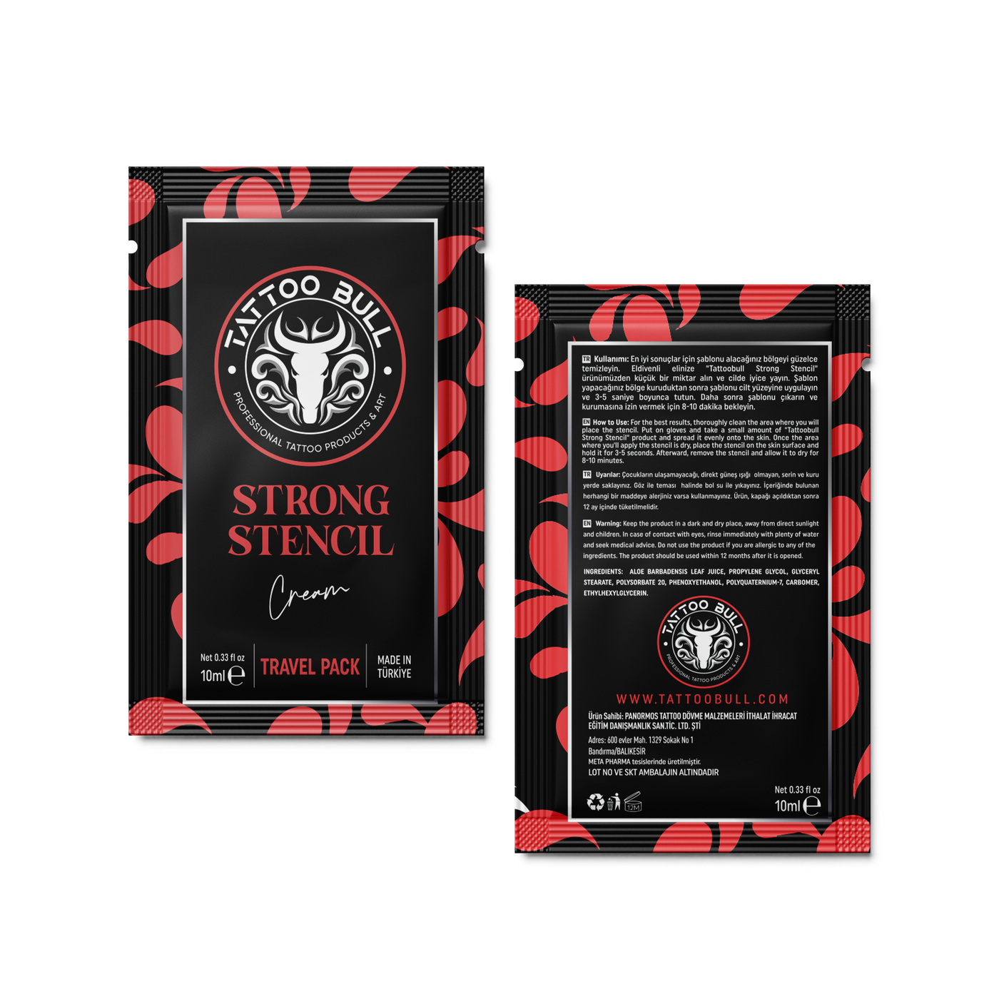 Bull Strong Premium Stencil Cream Case of 60