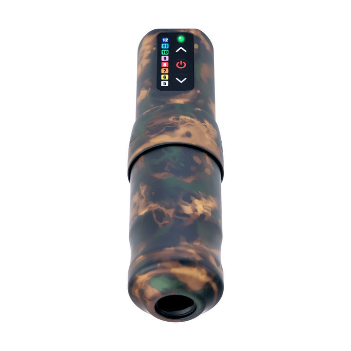 FK Irons Flux Shadow Camo With PowerBolt Wireless Tattoo Machine
