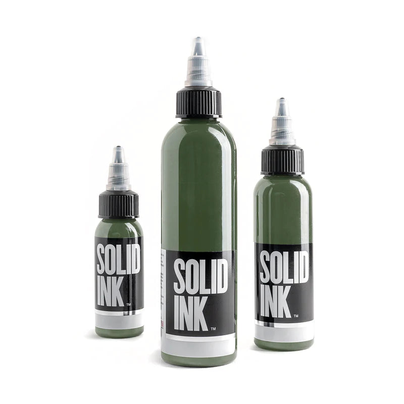 Solid Ink Olive