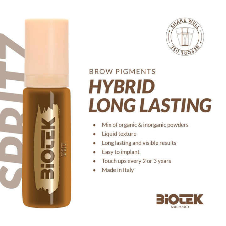 Biotek - Hybrid Long Lasting Eyebrow Pigment - Spritz