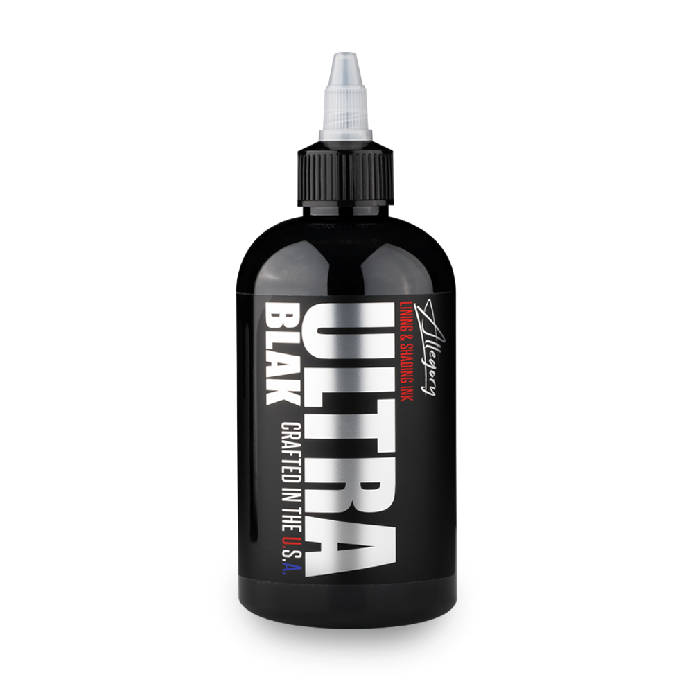 Allegory Ultra Blak - Premium Lining and Shading Black Tattoo Ink