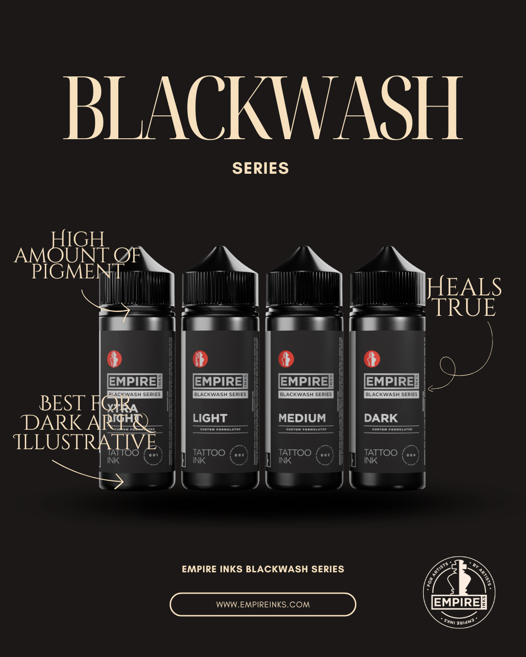 Empire Inks Blackwash Series Set