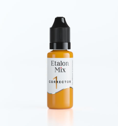 etalon mix yellow corrector N1 pmu permanent makeup ink