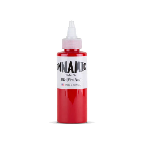 Dynamic Fire Red Tattoo Ink – Maple Tattoo Supply