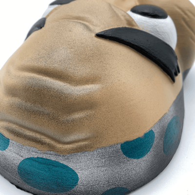 Hyottoko Mask Green - Maple Tattoo Supply