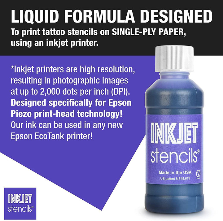 InkJet Stencils® Bottle - Maple Tattoo Supply