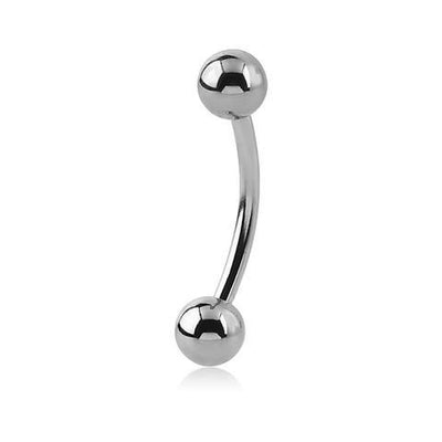 Bent Barbells with Round Balls - Maple Tattoo Supply