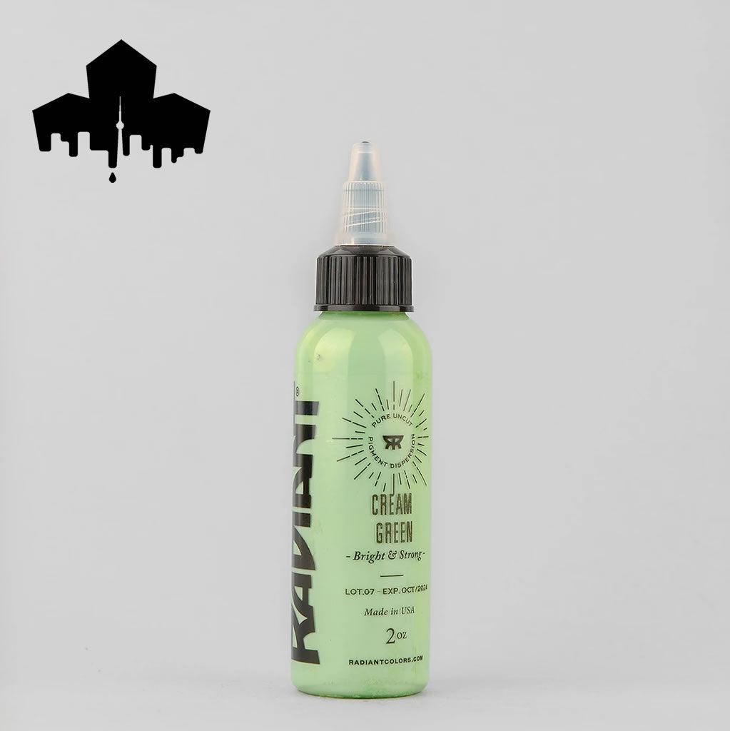 Radiant Cream Green 1 oz tattoo ink