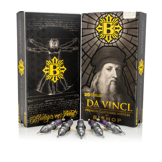 Da Vinci v2 Round Liner Cartridges - Maple Tattoo Supply