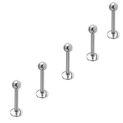 Labret Stud with Round Ball - Maple Tattoo Supply