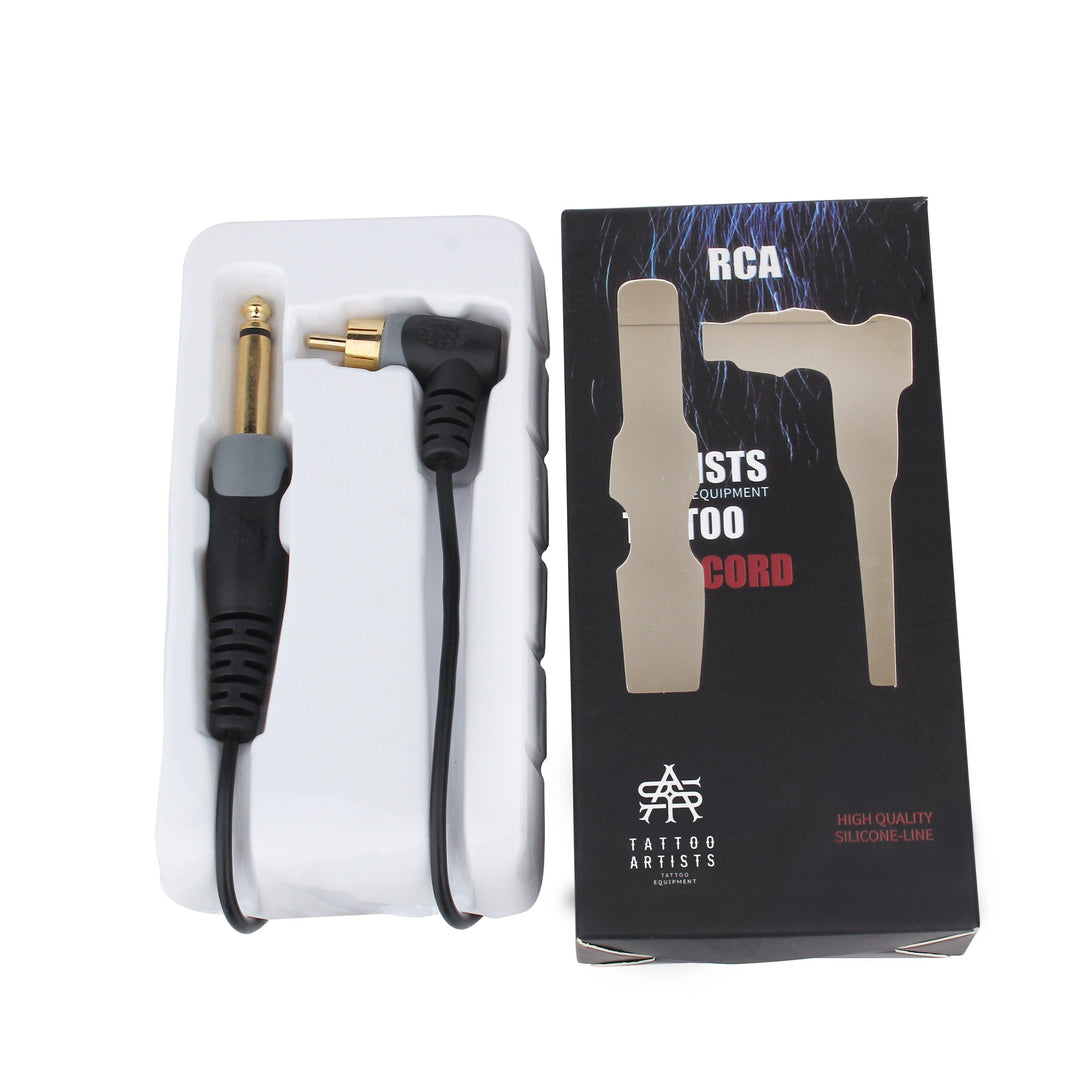 90 Degree RCA Cord - Maple Tattoo Supply