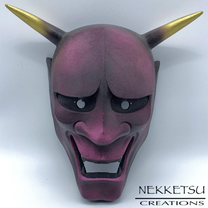 Oni Mask Purple - Maple Tattoo Supply