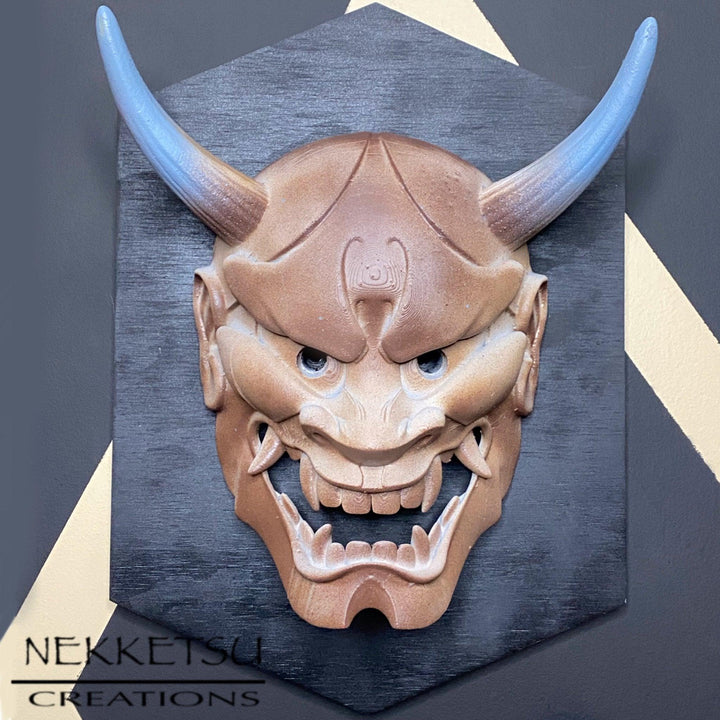 Hannya Mask Wood - Maple Tattoo Supply