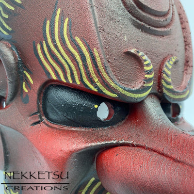 Tengu Mask Red - Maple Tattoo Supply