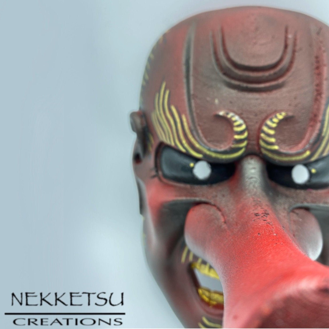 Tengu Mask Red - Maple Tattoo Supply