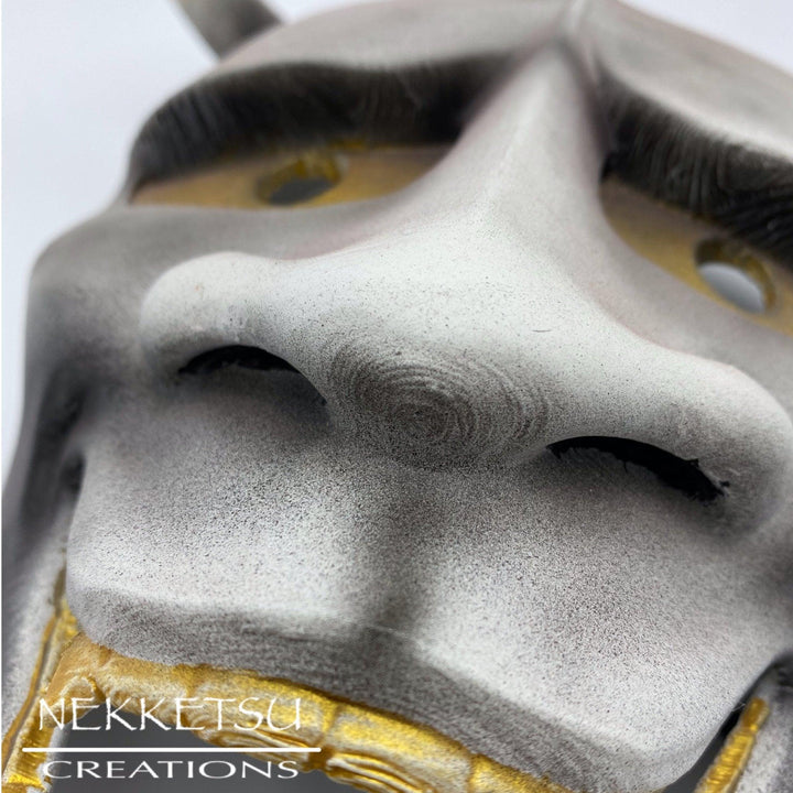 Oni Mask White - Maple Tattoo Supply