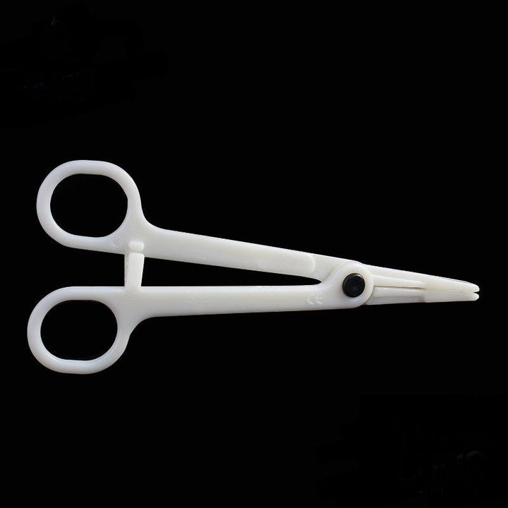 Disposable Slotted Pennington Forceps - Maple Tattoo Supply