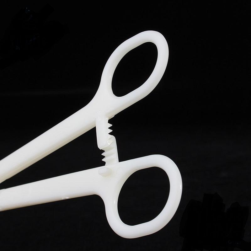 Disposable Slotted Pennington Forceps - Maple Tattoo Supply