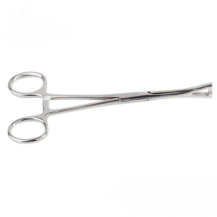 Pennington Slotted 6” 316L Surgical Steel Forceps - Maple Tattoo Supply