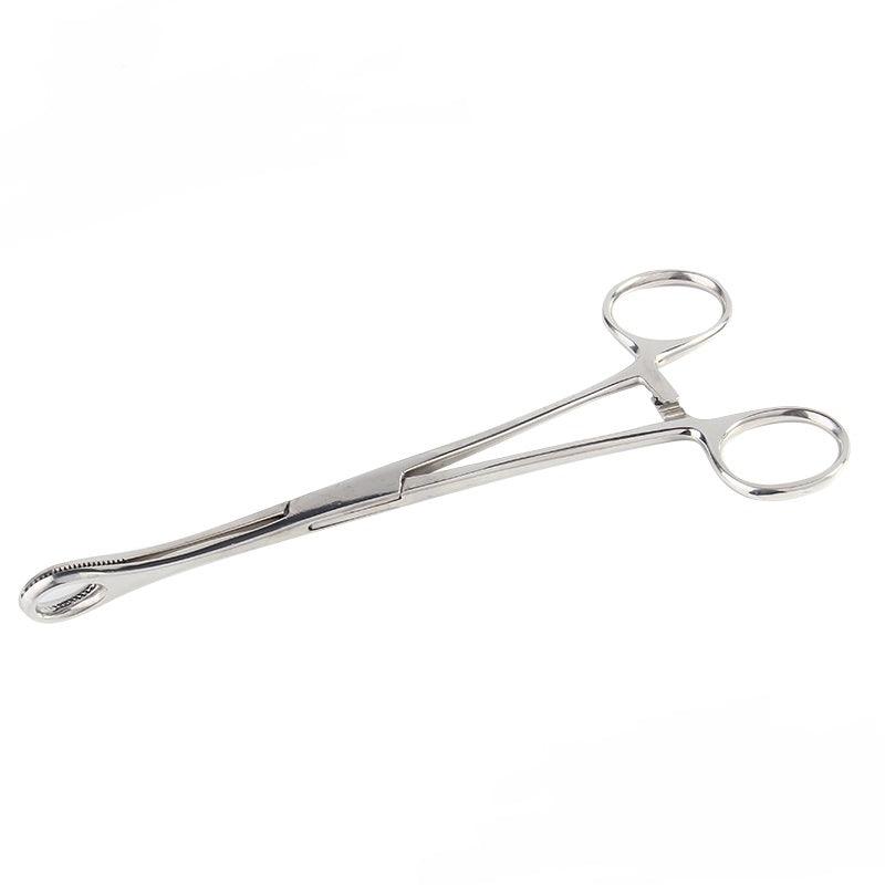 Foerster Sponge Forceps, Piercing Clamps, 7 Large Foerster Open