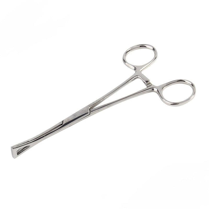 Pennington Non-Slotted 6” 316L Surgical Steel Forceps - Maple Tattoo Supply
