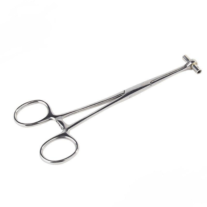 Septum 6” 316L Surgical Steel Forceps - Maple Tattoo Supply