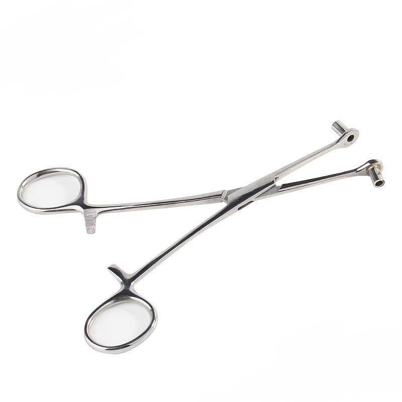 Septum 6” 316L Surgical Steel Forceps - Maple Tattoo Supply
