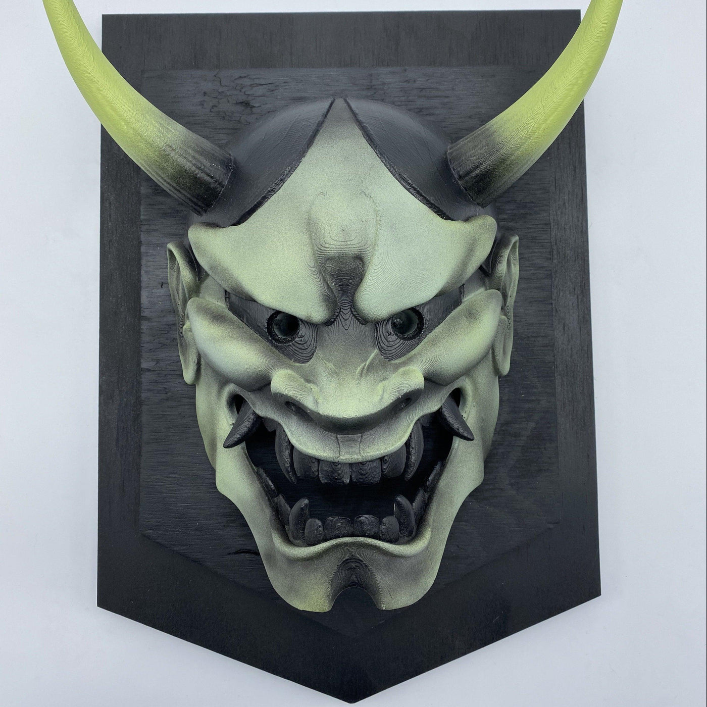 Hannya Mask Green - Maple Tattoo Supply