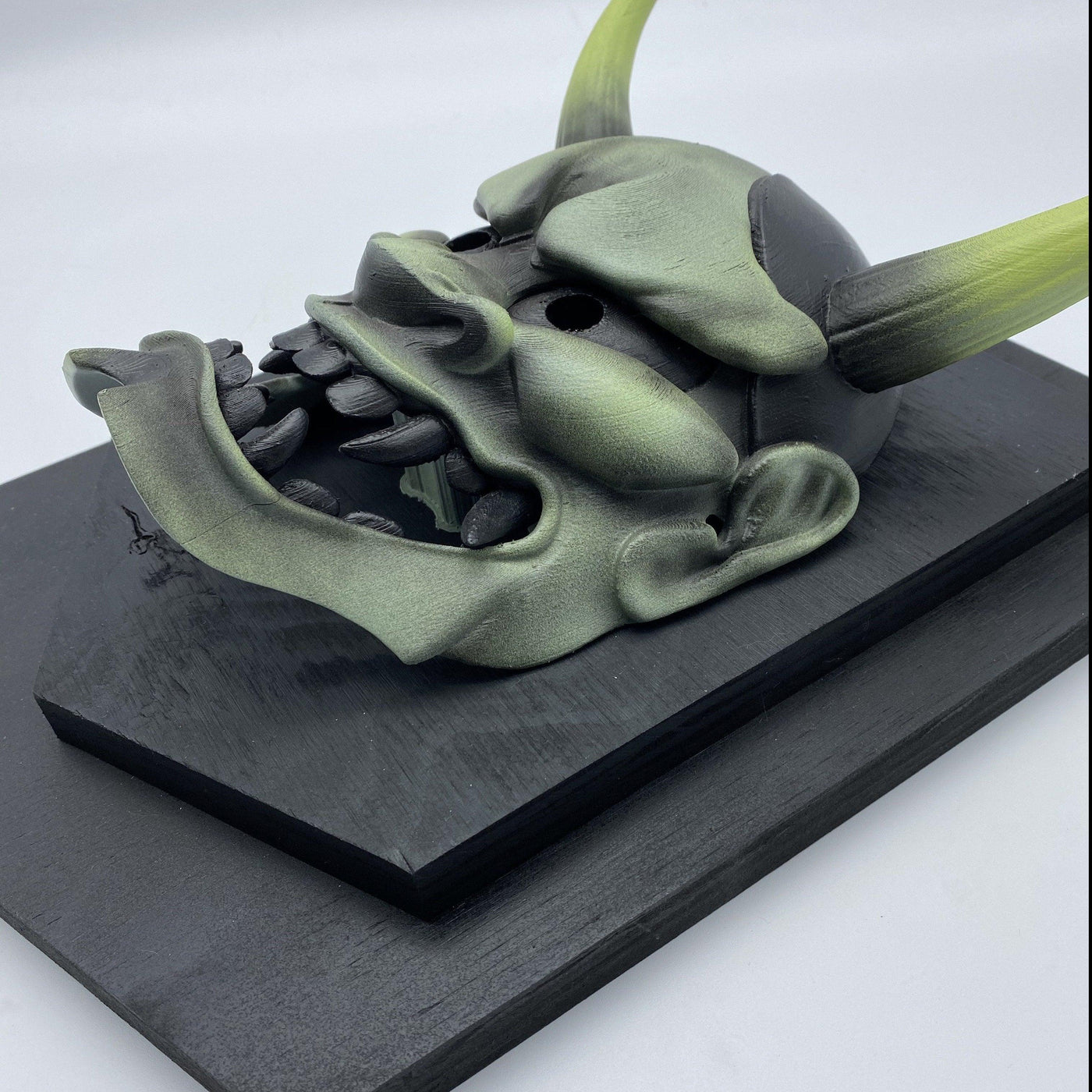 Hannya Mask Green - Maple Tattoo Supply