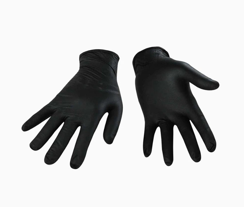 TouchFlex Black Nitrile Gloves - Maple Tattoo Supply