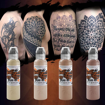 World Famous 4 Color Alex Santucci Cover-Up Set - Maple Tattoo Supply